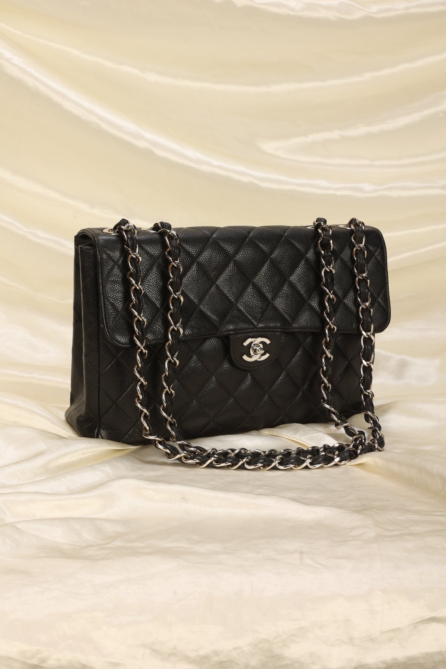 Chanel Caviar Jumbo Single Flap