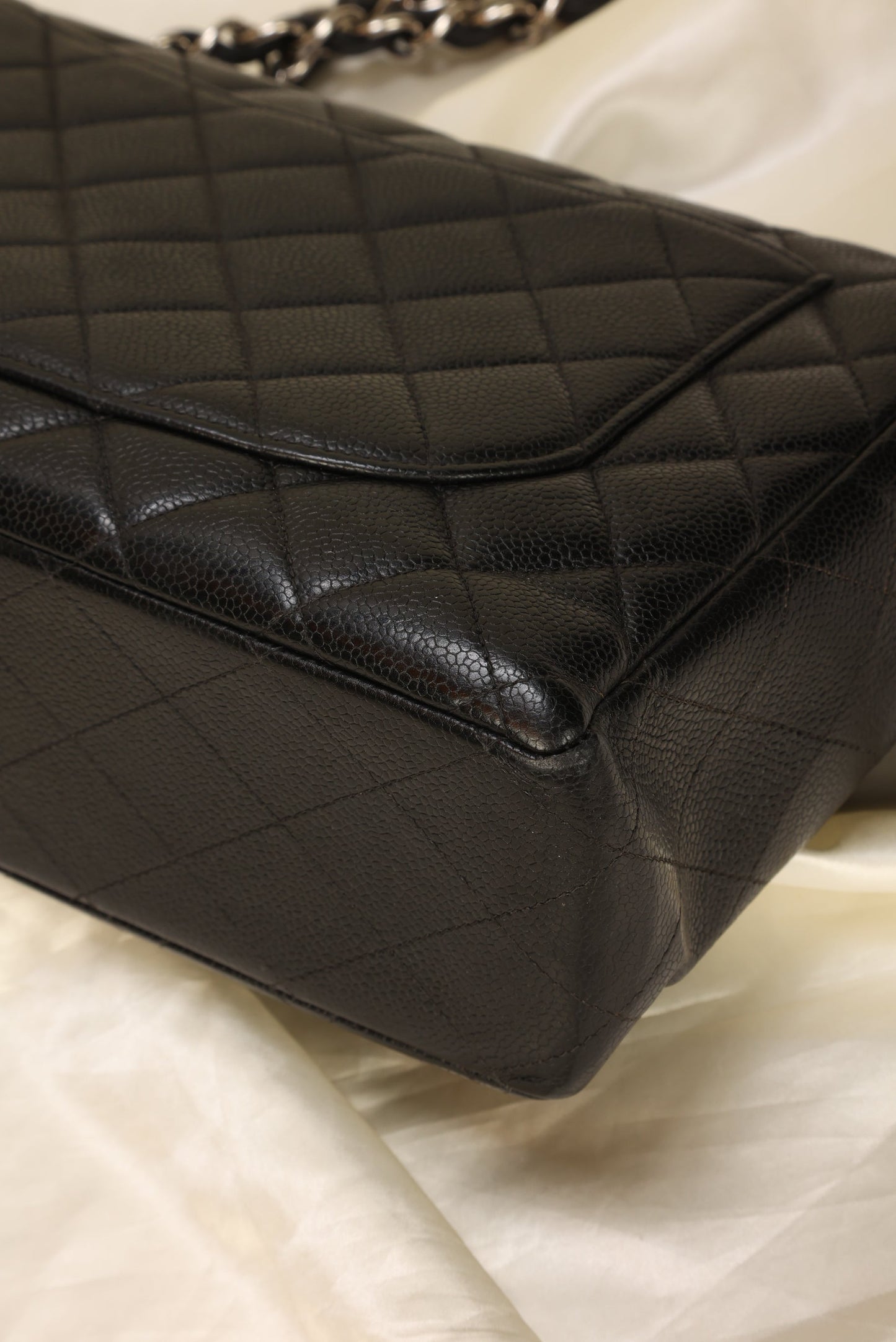 Chanel Caviar Jumbo Single Flap