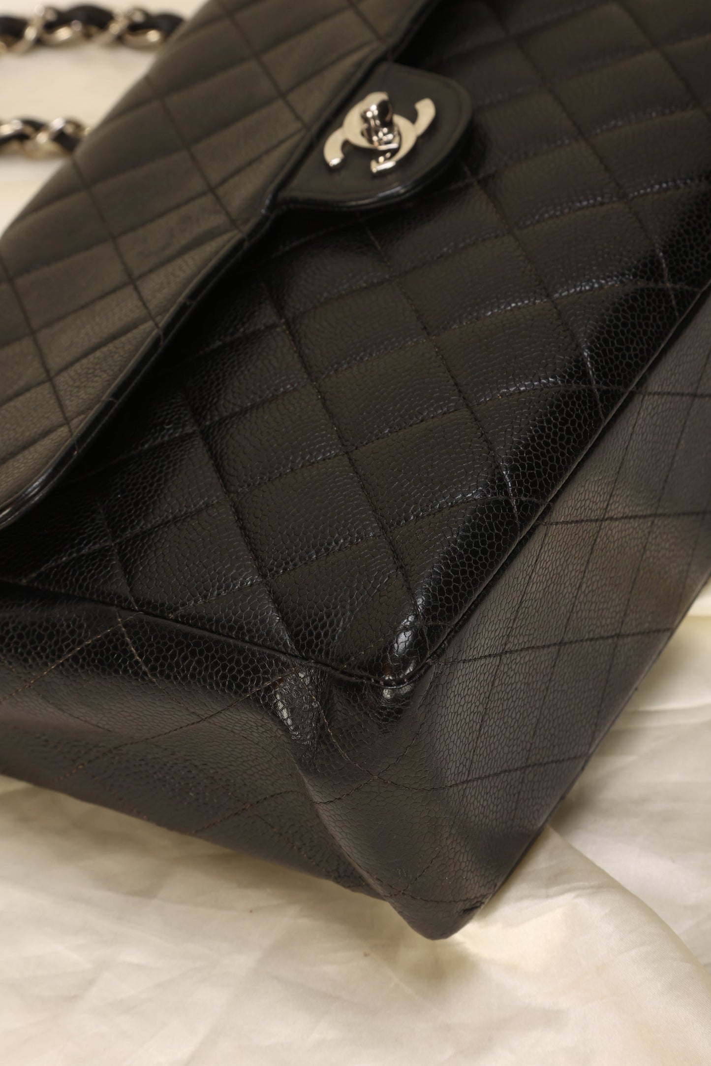 Chanel Caviar Jumbo Single Flap
