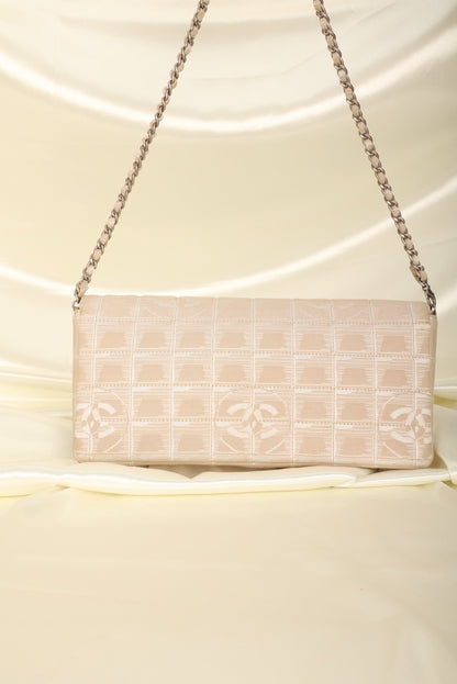 Chanel Nylon Ligne Chocolate Bar Pochette