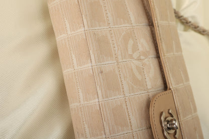 Chanel Nylon Ligne Chocolate Bar Pochette