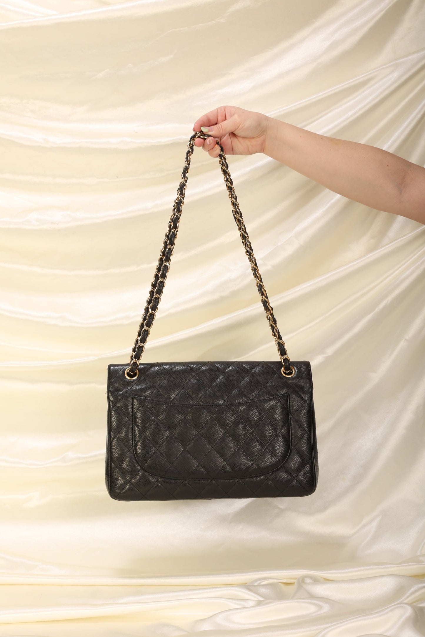 Chanel Caviar Jumbo Classic Flap