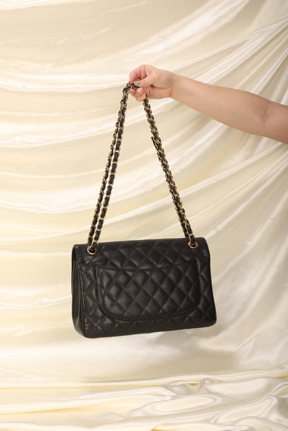 Chanel Caviar Jumbo Classic Flap