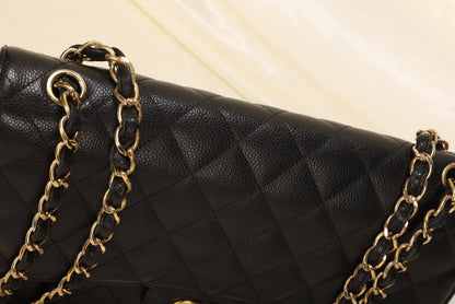 Chanel Caviar Jumbo Classic Flap