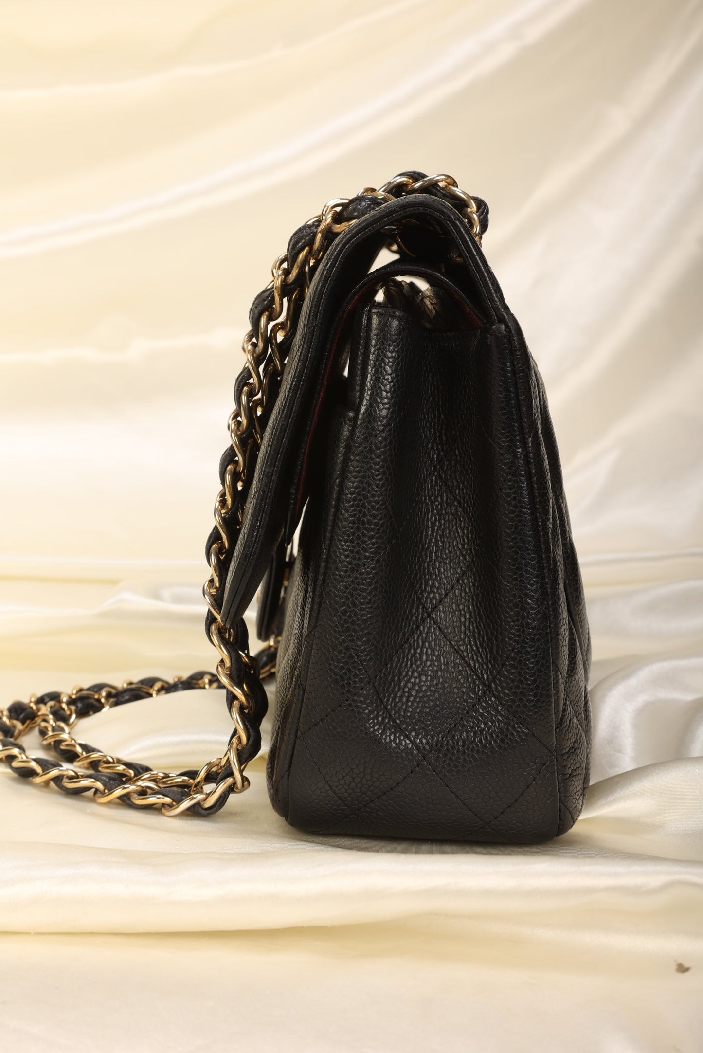 Chanel Caviar Jumbo Classic Flap