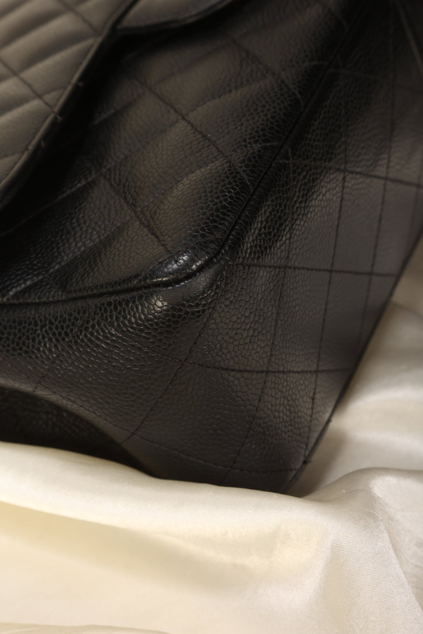 Chanel Caviar Jumbo Classic Flap