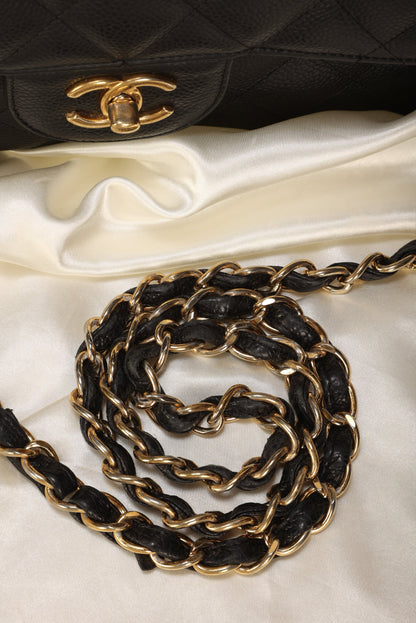 Chanel Caviar Jumbo Classic Flap