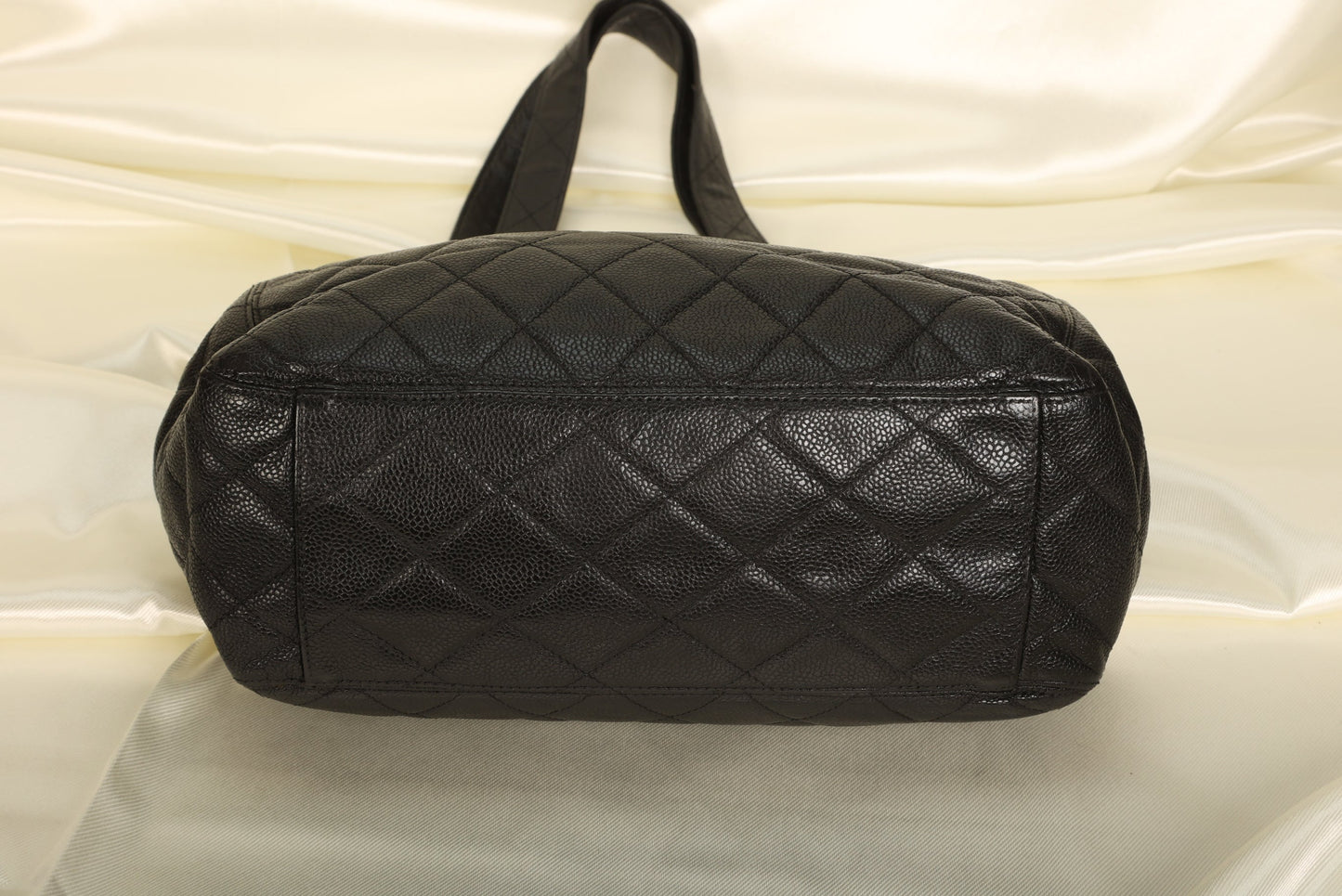 Chanel Caviar Turnlock Tote