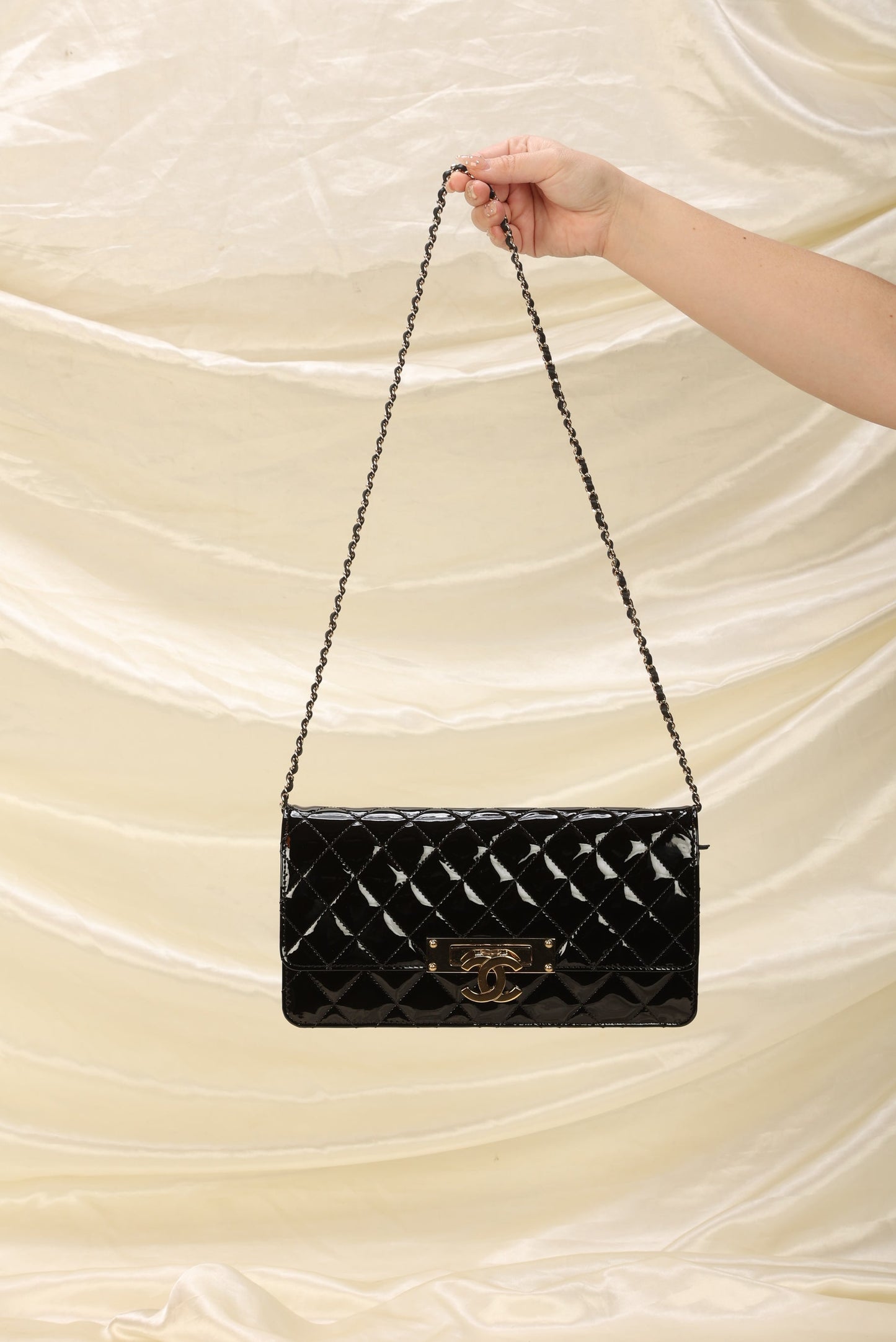 Chanel Patent CC Chain Bag