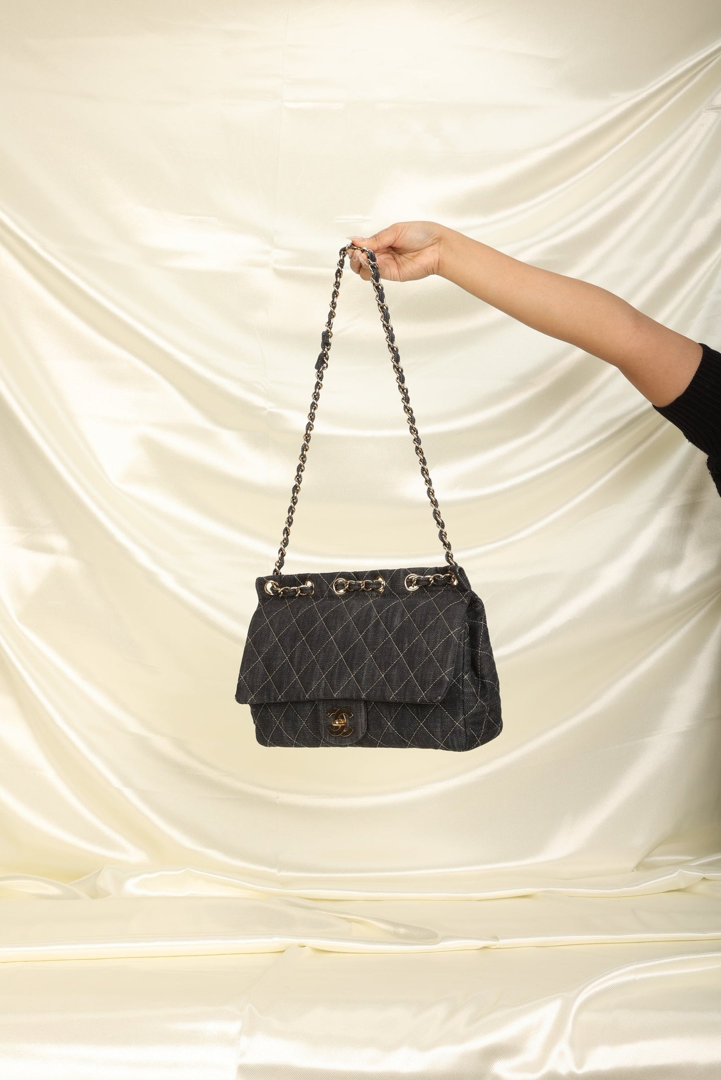 Extremely Rare Chanel Denim Classic Flap