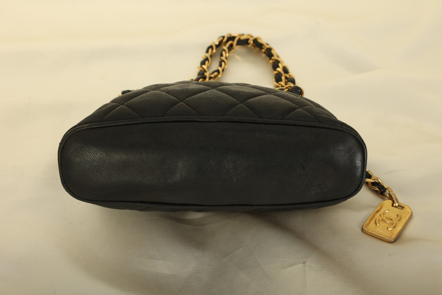 Chanel 1989 Lambskin Mini Zip Tote
