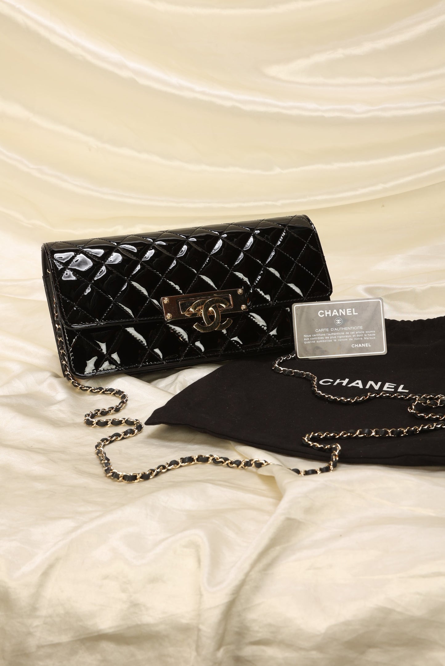 Chanel Patent CC Chain Bag