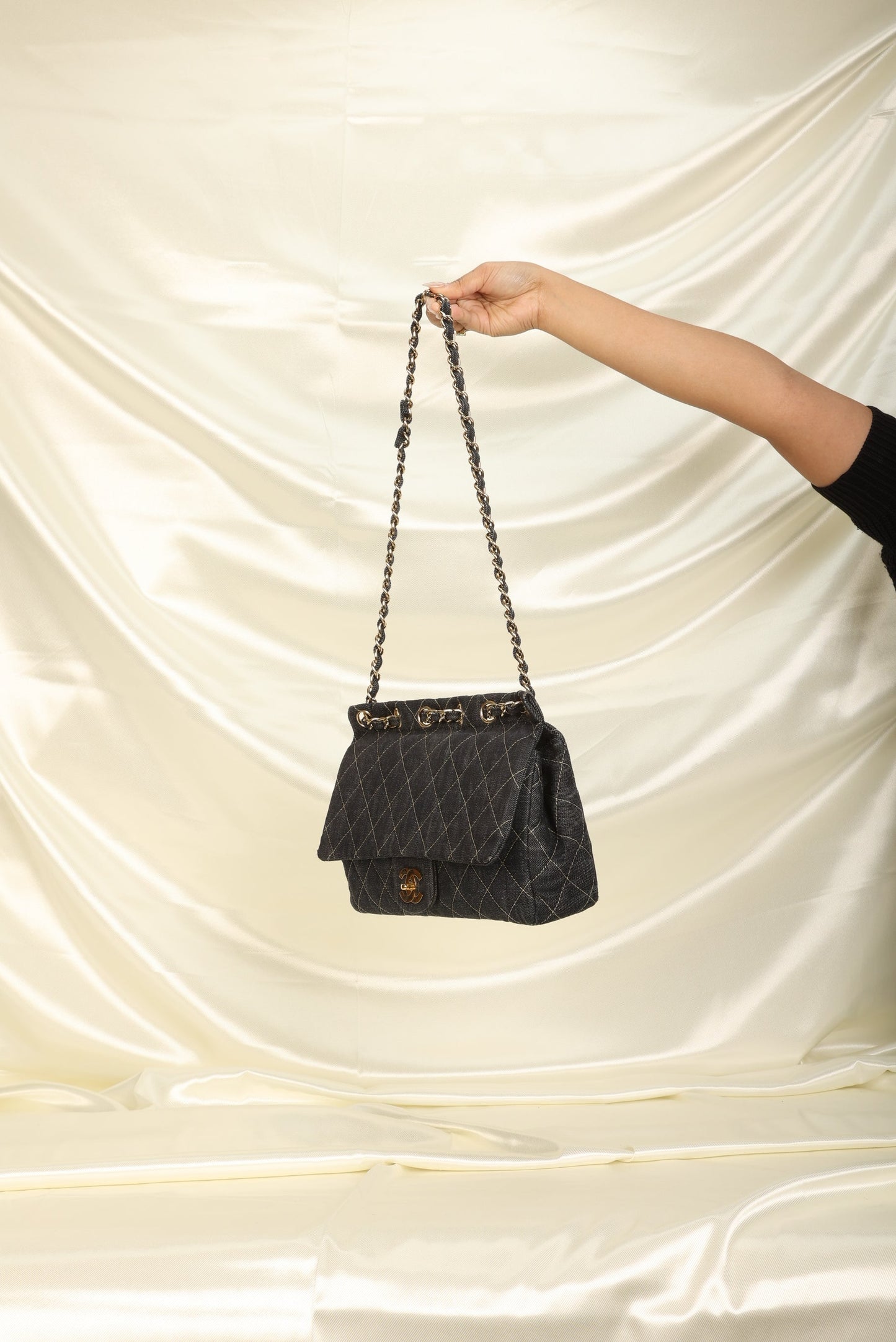 Extremely Rare Chanel Denim Classic Flap
