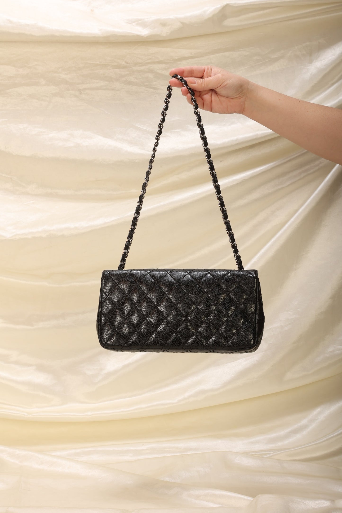 Chanel Caviar East West Flap