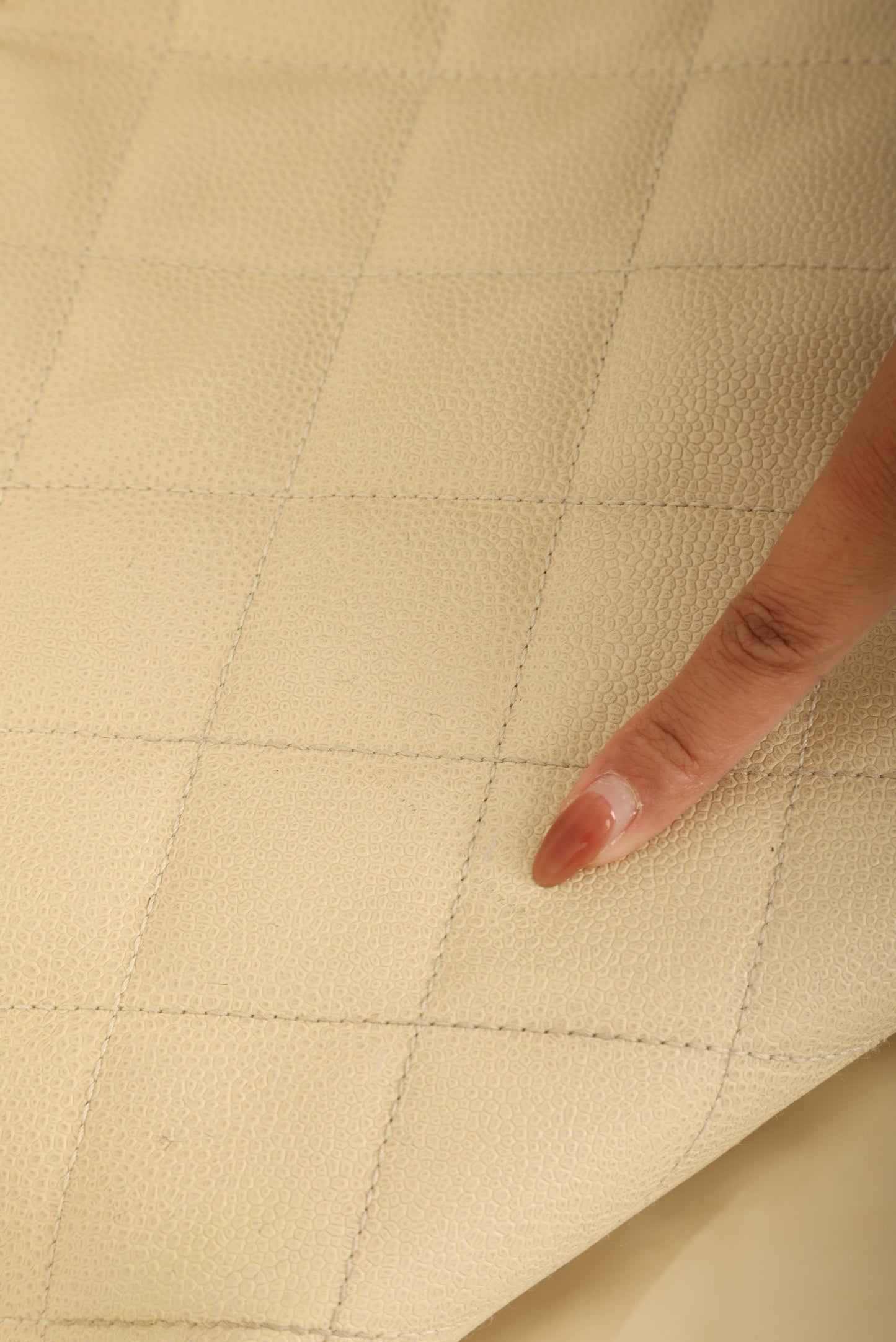 Chanel 2000 Caviar Wood Handle Tote