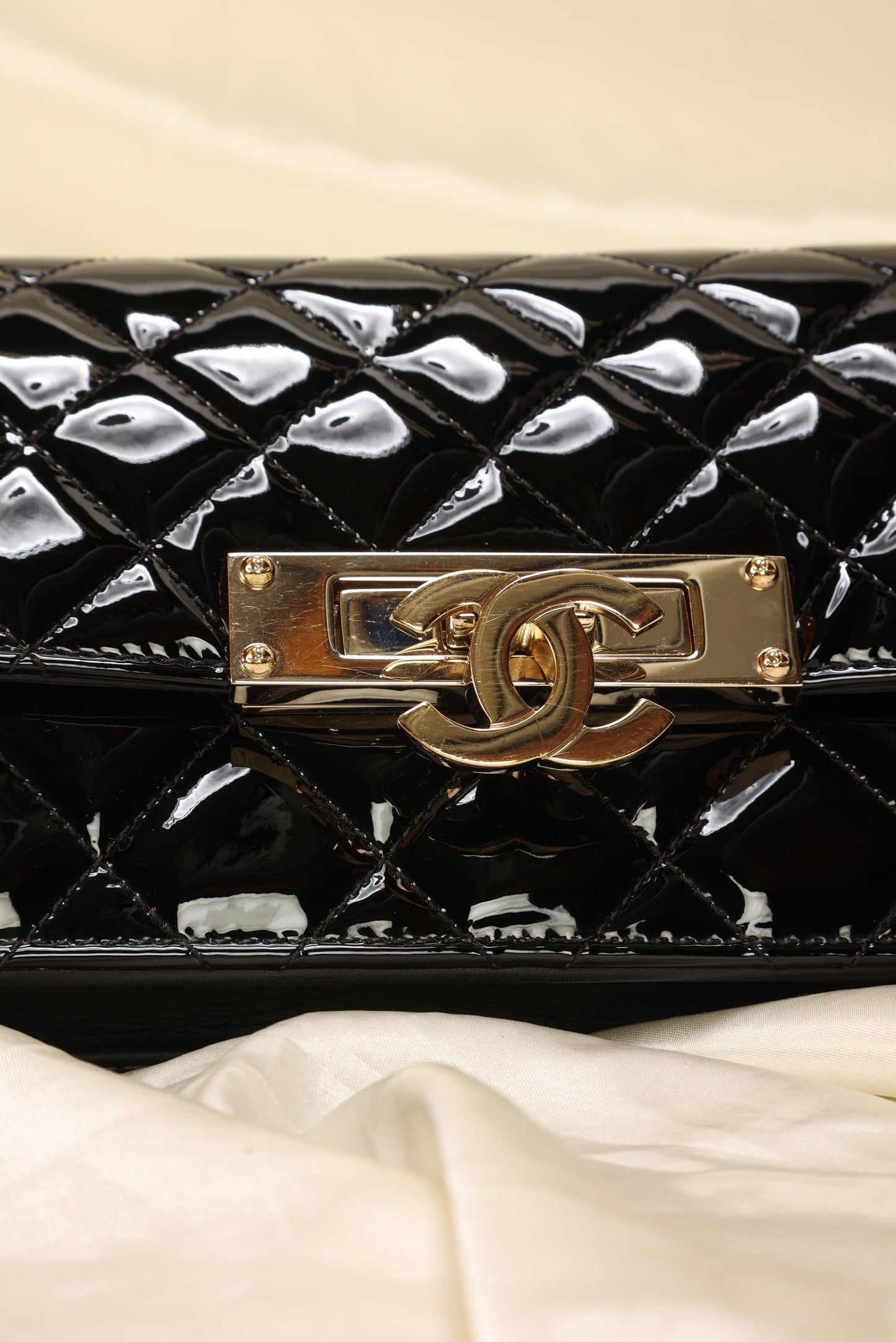 Chanel Patent CC Chain Bag