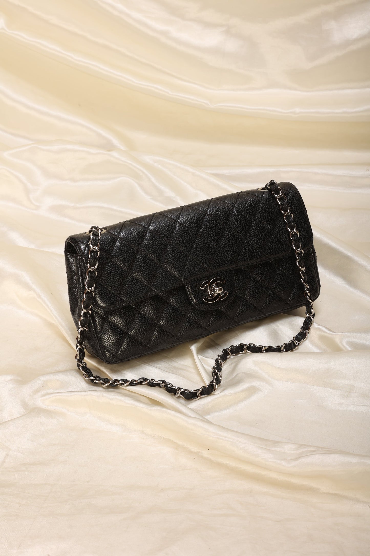 Chanel Caviar East West Flap