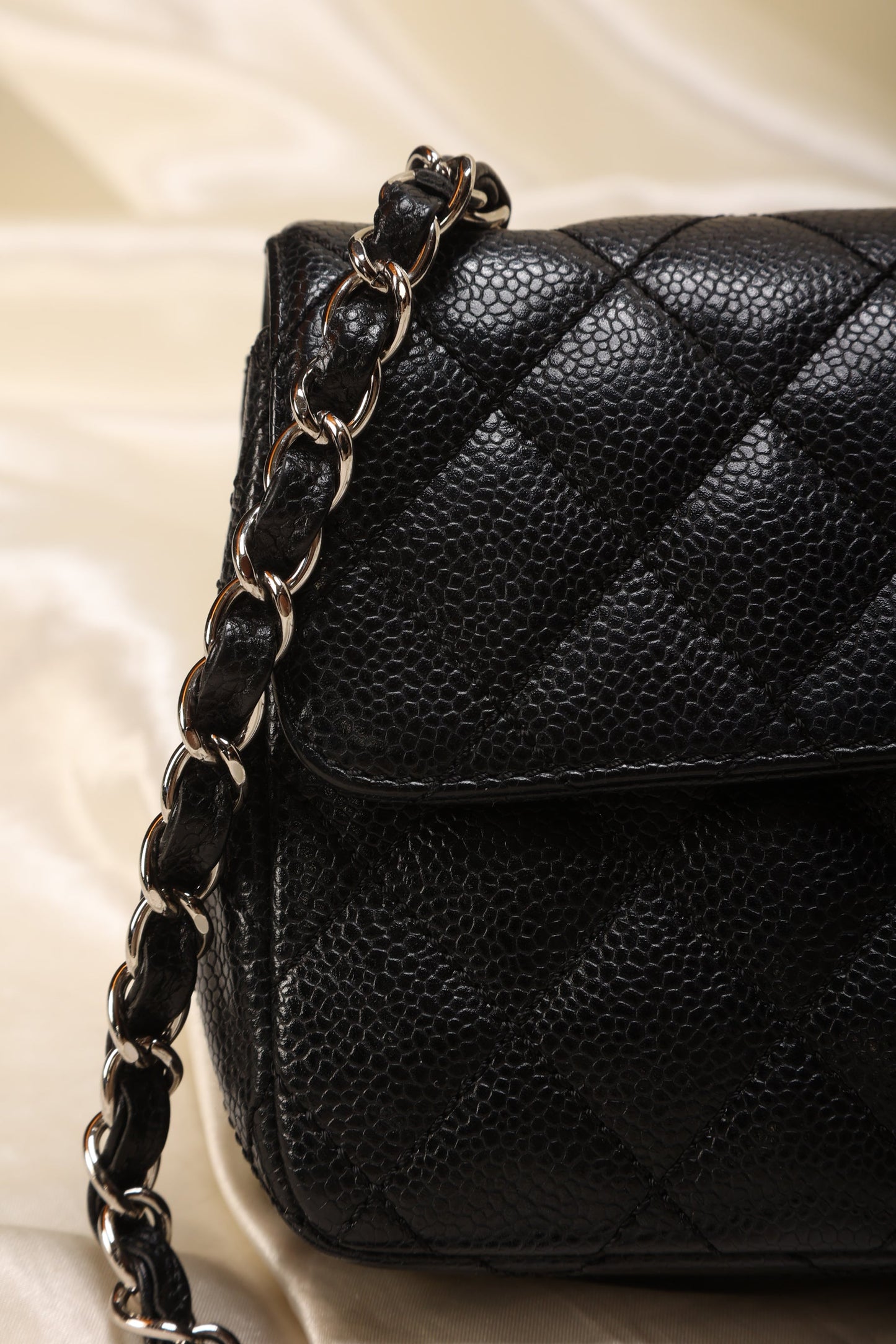 Chanel Caviar East West Flap
