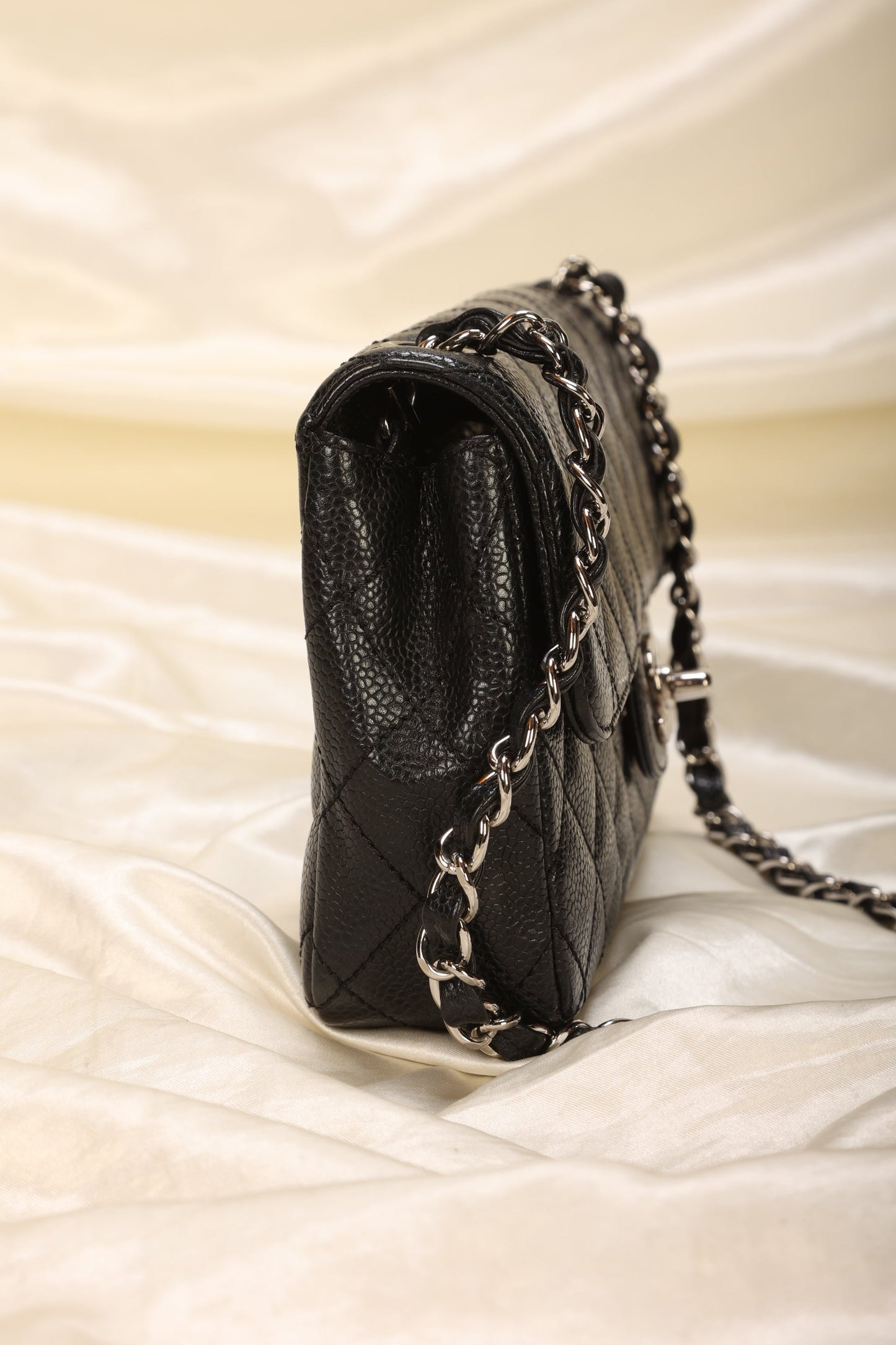 Chanel Caviar East West Flap