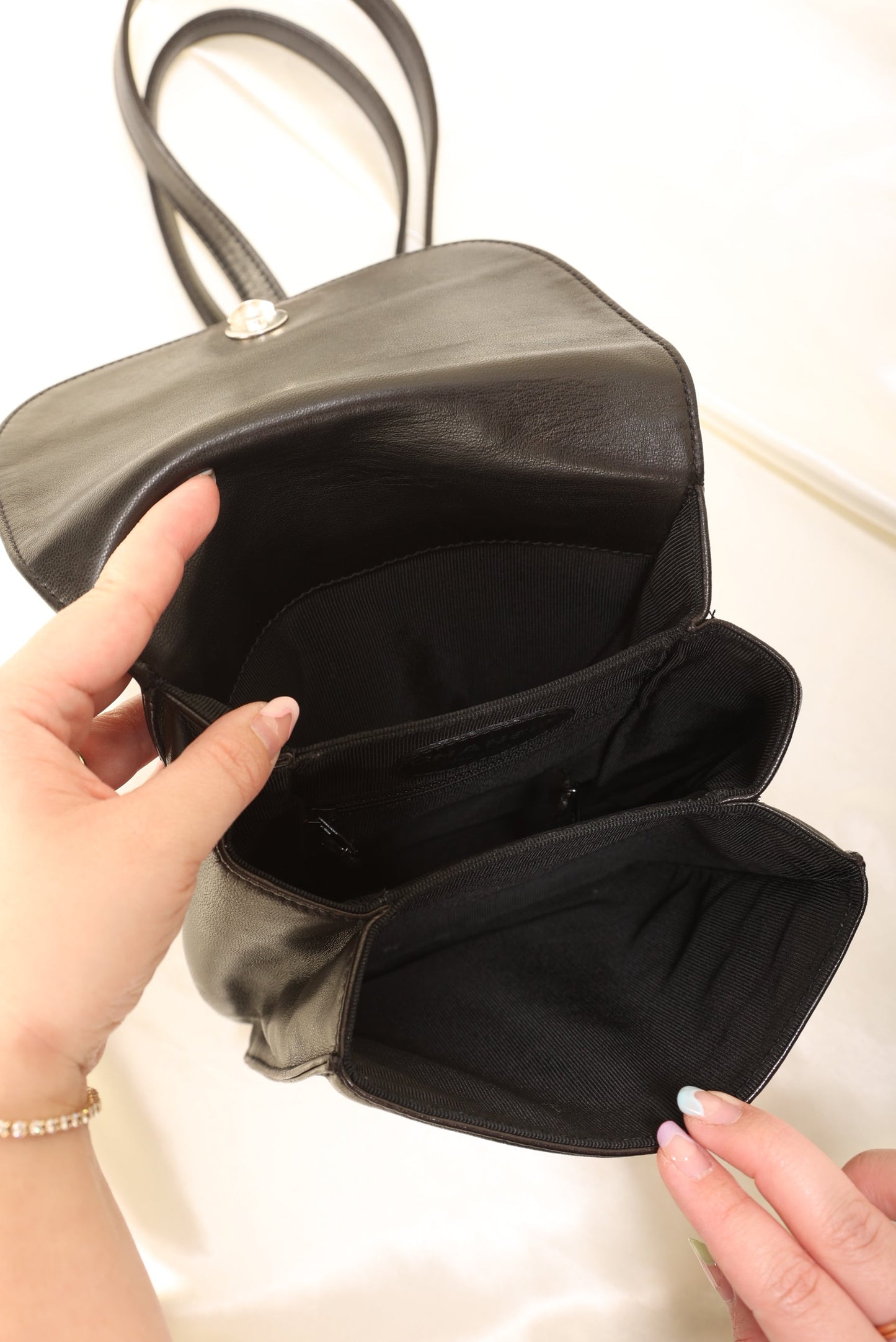 Chanel Mini Chain Backpack