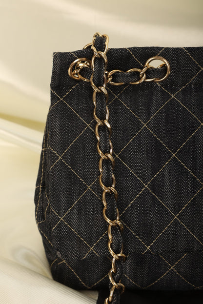 Extremely Rare Chanel Denim Classic Flap
