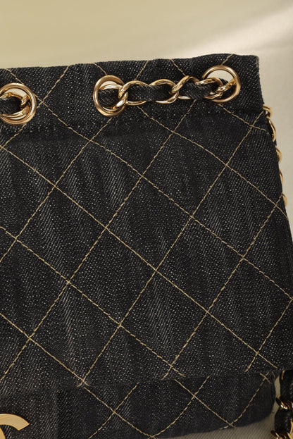 Extremely Rare Chanel Denim Classic Flap