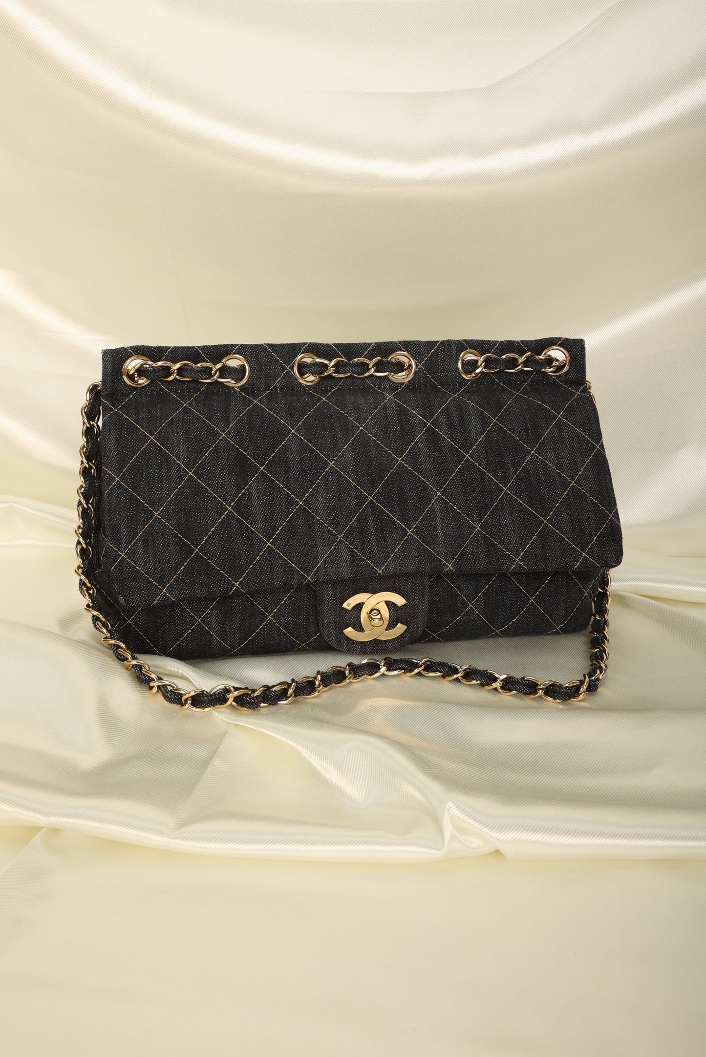 Extremely Rare Chanel Denim Classic Flap