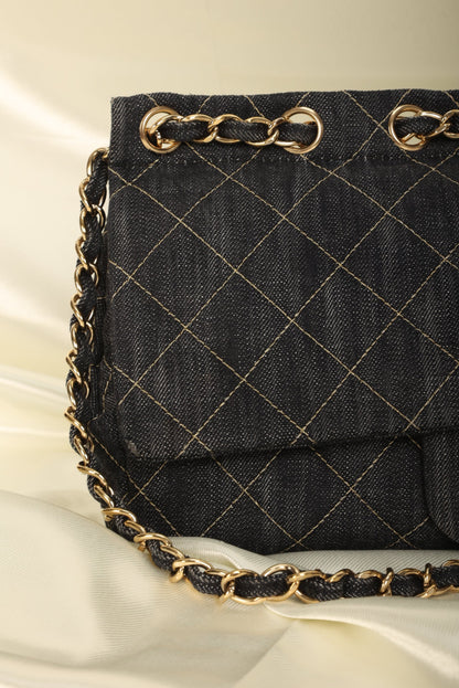 Extremely Rare Chanel Denim Classic Flap