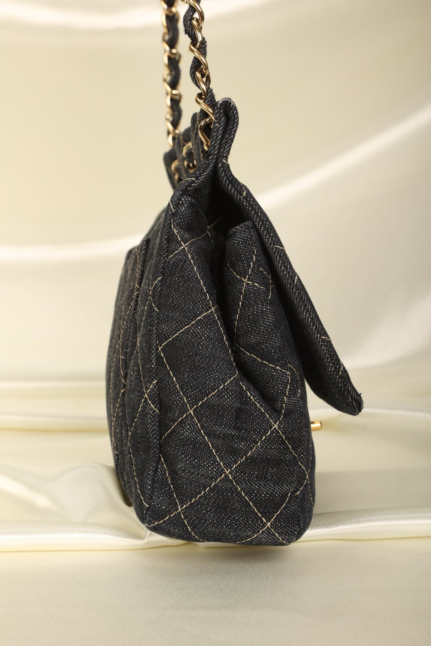 Extremely Rare Chanel Denim Classic Flap
