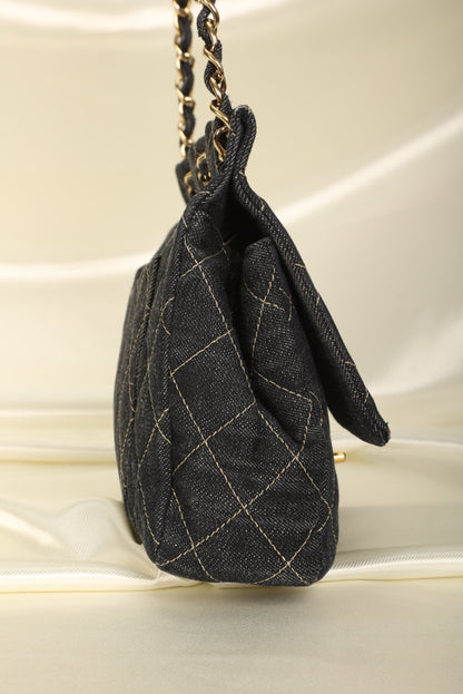 Extremely Rare Chanel Denim Classic Flap