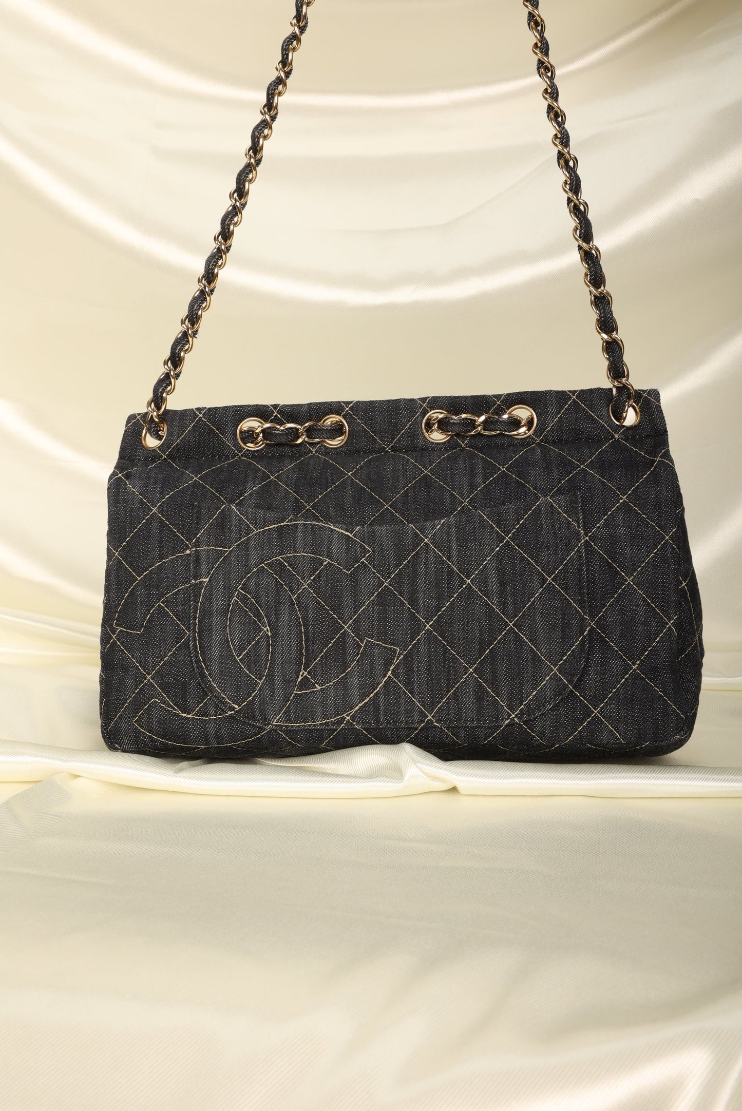Extremely Rare Chanel Denim Classic Flap