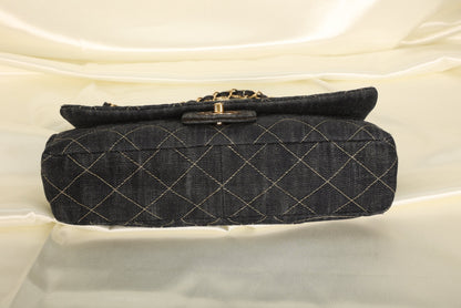 Extremely Rare Chanel Denim Classic Flap