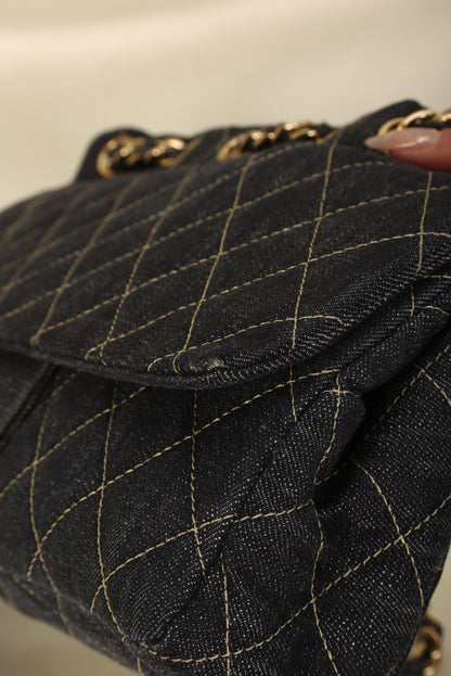 Extremely Rare Chanel Denim Classic Flap