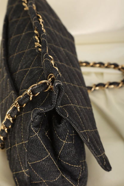 Extremely Rare Chanel Denim Classic Flap