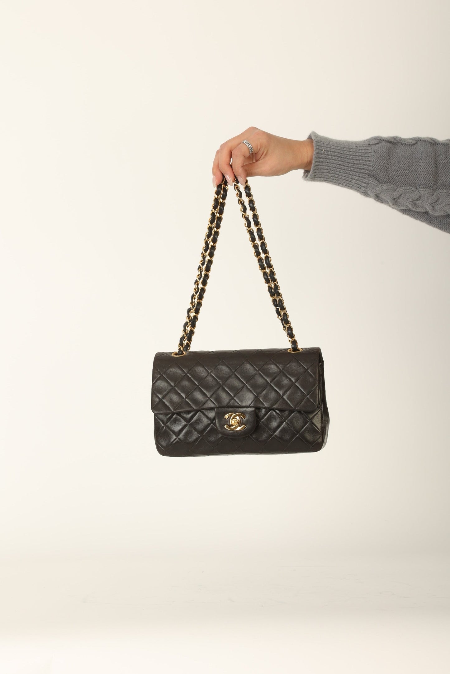 Chanel 1996 Lambskin Small Double Flap