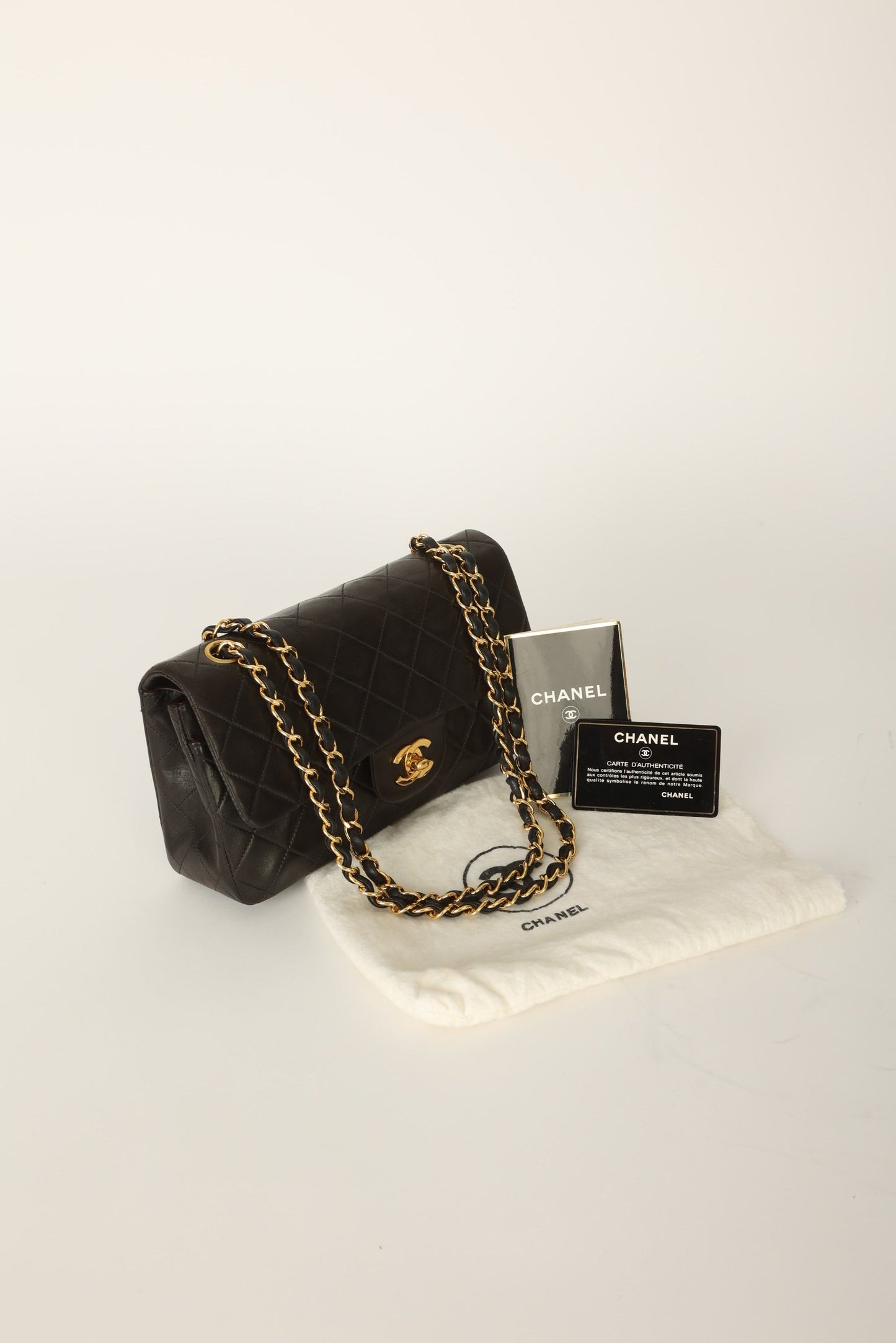 Chanel 1996 Lambskin Small Double Flap