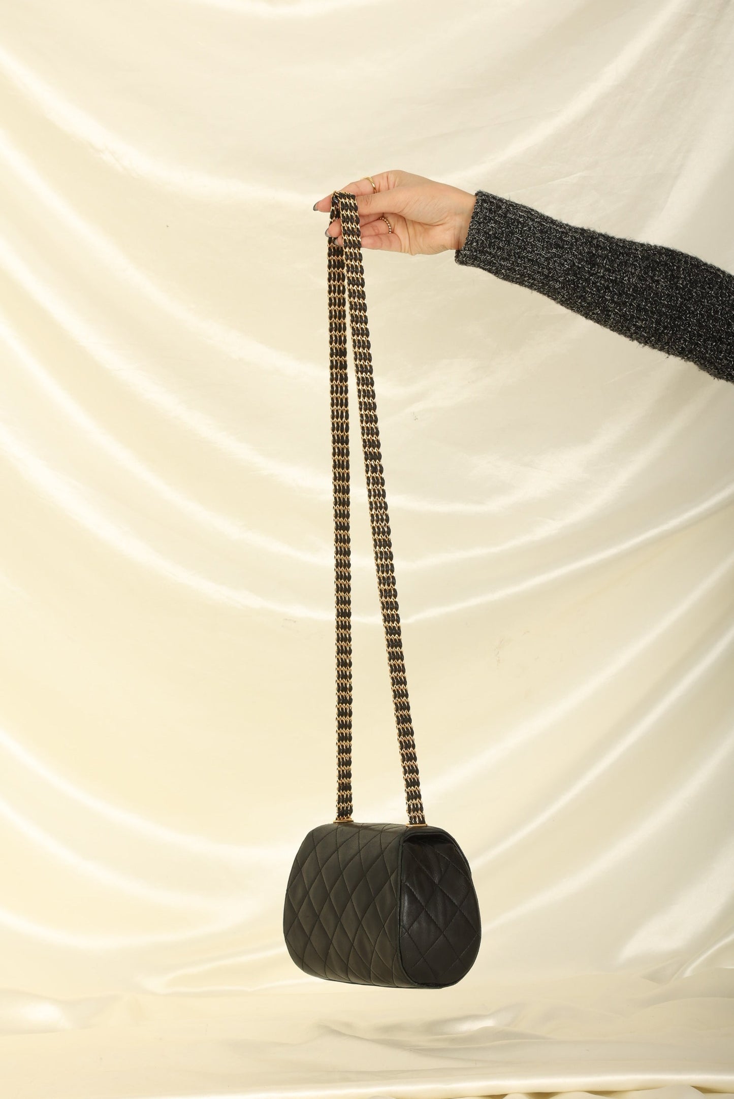 Extremely Rare Chanel 1994 Lambskin Multi Chain Bag