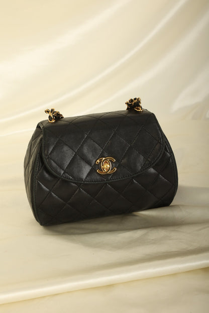 Extremely Rare Chanel 1994 Lambskin Multi Chain Bag