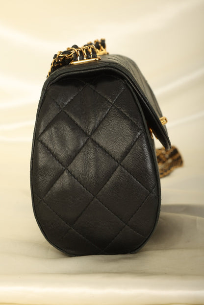 Extremely Rare Chanel 1994 Lambskin Multi Chain Bag
