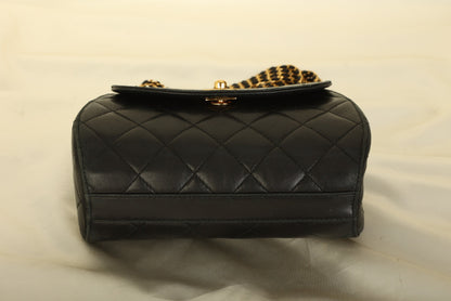 Extremely Rare Chanel 1994 Lambskin Multi Chain Bag