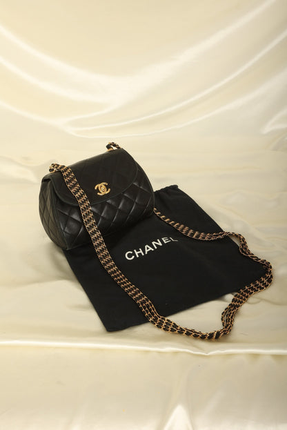 Extremely Rare Chanel 1994 Lambskin Multi Chain Bag