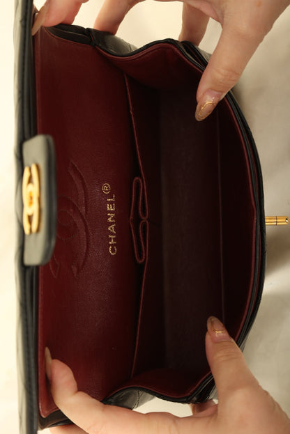 Chanel 1989 Lambskin Small Double Flap
