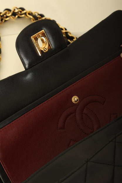 Chanel 1989 Lambskin Small Double Flap