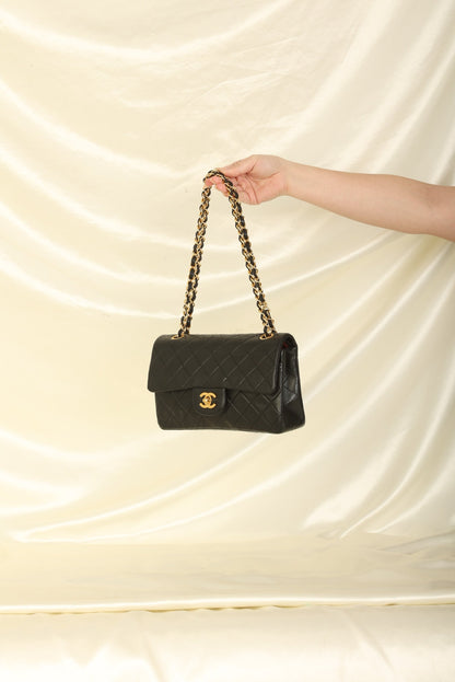 Chanel 1989 Lambskin Small Double Flap