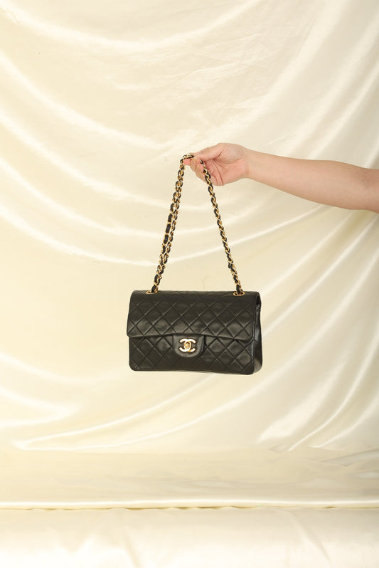 Chanel 1991 Small Lambskin Double Flap