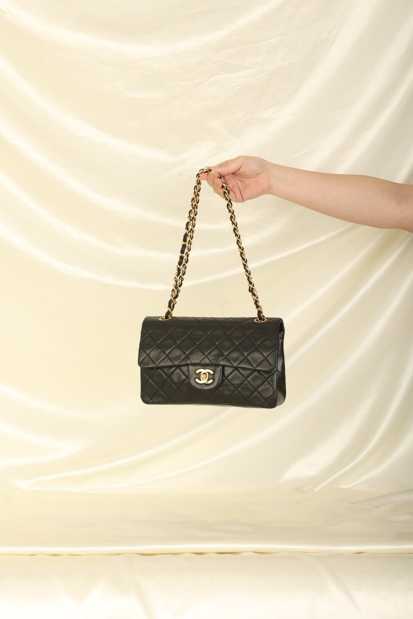 Chanel 1989 Lambskin Small Double Flap