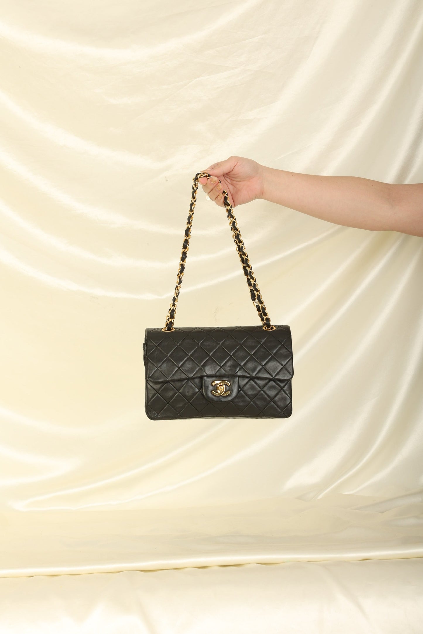 Chanel 1989 Lambskin Small Double Flap