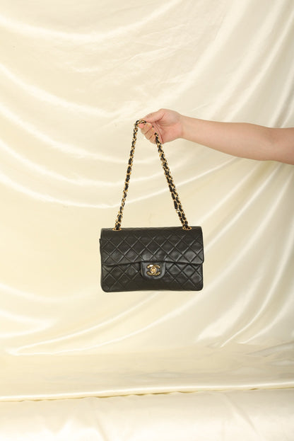 Chanel 1989 Lambskin Small Double Flap