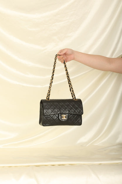 Chanel 1989 Lambskin Small Double Flap