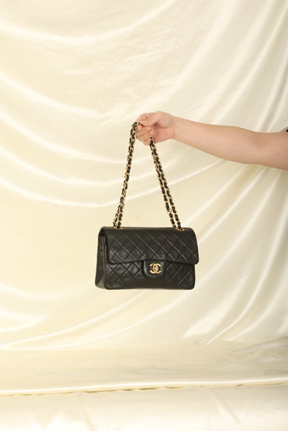 Chanel 1989 Lambskin Small Double Flap